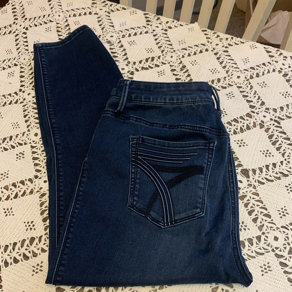 7 for all Mankind High Rise Ankle Skinny Jeans - Size 14 - *EUC*